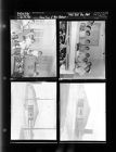 Demonstration of Polio Patient Care; West End Fire Department (4 Negatives) (April 27, 1954) [Sleeve 79, Folder d, Box 3]